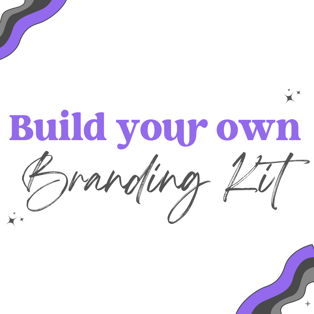 BUILD YOUR OWN | Logos | Branding Kits | Canva Editable graphics