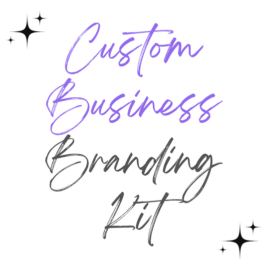 Custom Business Branding Kit | Website Kits | Editable graphics included