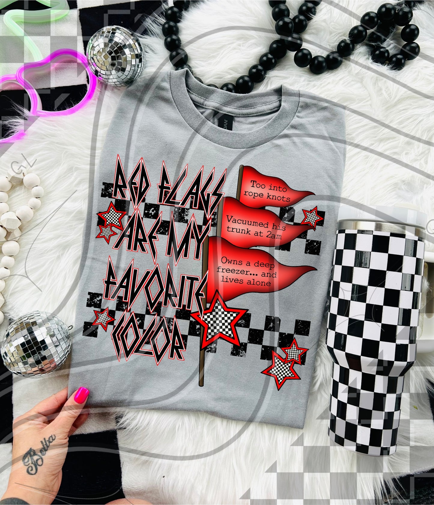 True Crime COLLAB With Geez Louise | 300 DPI | PNG | Seamless | Tumbler Wraps | Collab | Digital File Only