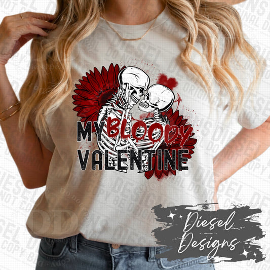 My Bloody Valentine Couple | 300 DPI | Transparent PNG | Digital File Only