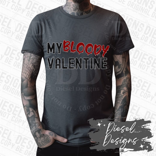 My Bloody Valentine (Words only) | 300 DPI | Transparent PNG | Digital File Only