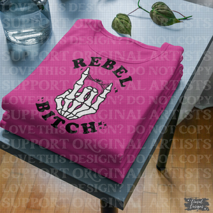 In my rebel bitch era - pocket design | 300 DPI | Transparent PNG | Digital File Only