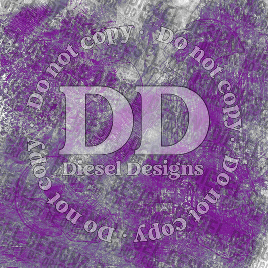 Skull Purple Grunge Digital Paper  | 300 DPI | Transparent PNG | Clipart |