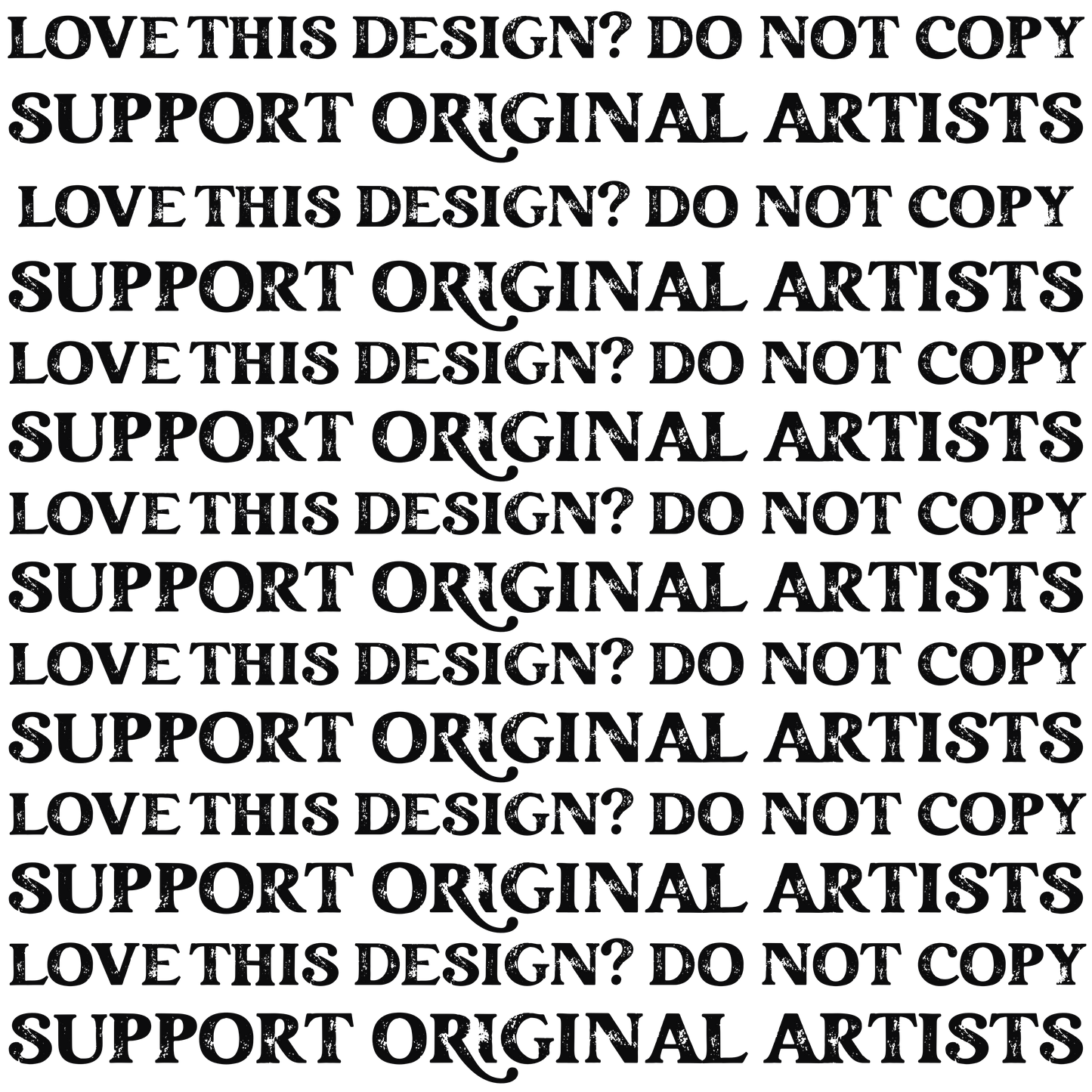 Free Watermark - Support Original Artists | Black & White version included