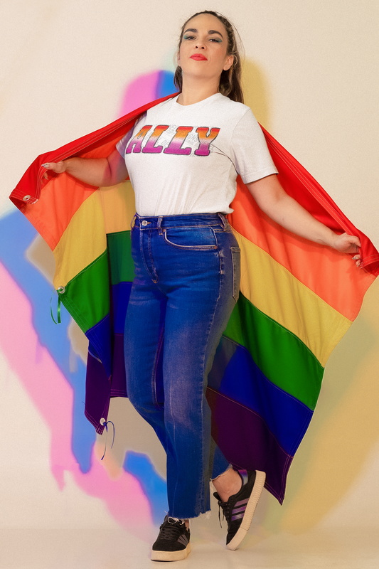 Lesbian Ally | 300 DPI | Transparent PNG