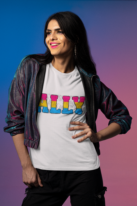 Pansexual Ally | 300 DPI | Transparent PNG