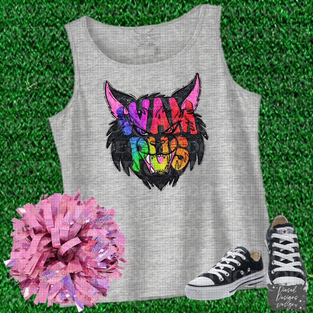 Wampus Mascot | 300 DPI | Transparent PNG | Digital File Only