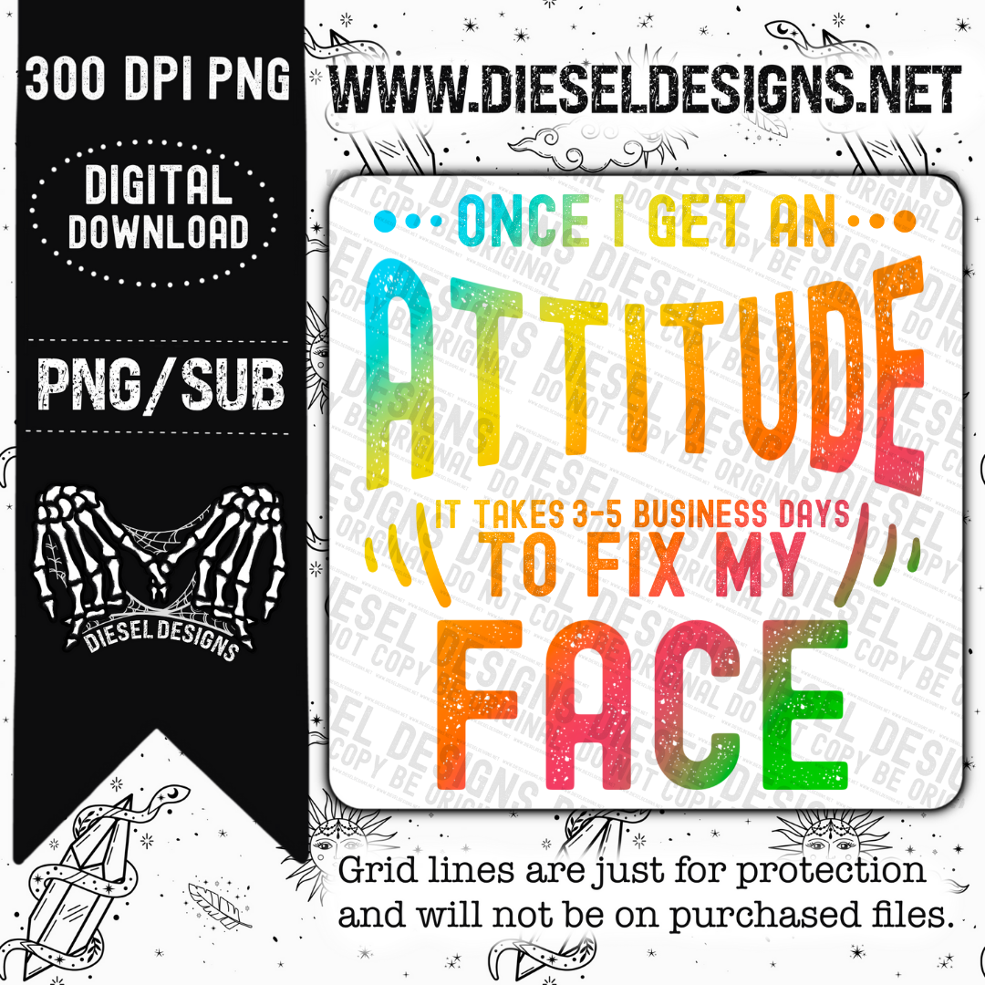 Attitude Color | 300 DPI | Transparent PNG