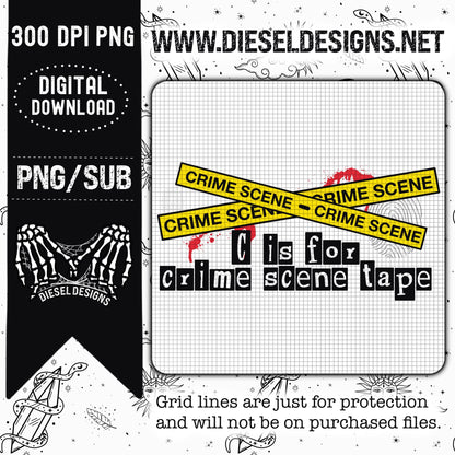 True Crime Bundle | 300 DPI | PNG | Seamless | Tumbler Wraps |
