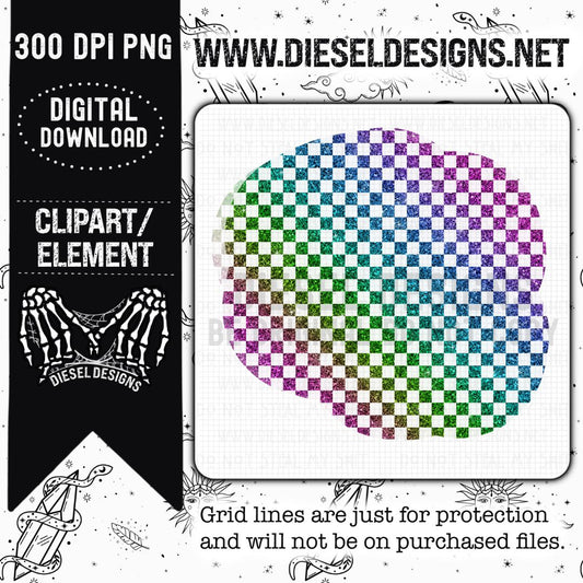 Checkered Background 3 | 300 DPI | Transparent PNG | Clipart |