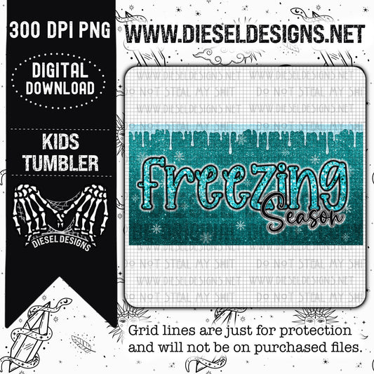 Kids Freezing Season Tumbler | 300 DPI |