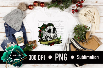 Spooky Christmas Collab | 300 DPI | PNG | Seamless | Tumbler Wraps