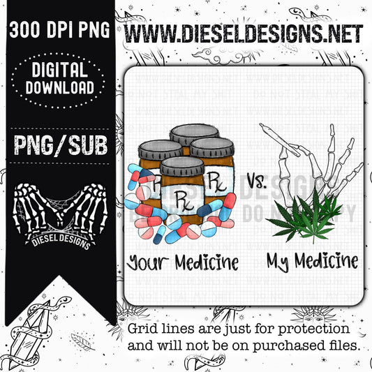 My Medicine | Design | 300 DPI | PNG |
