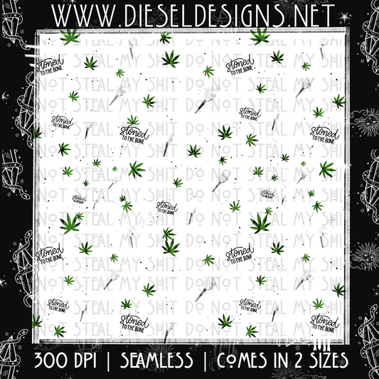 420 Halloween Green | 300 DPI | Seamless 12"x12" | 2 sizes Included