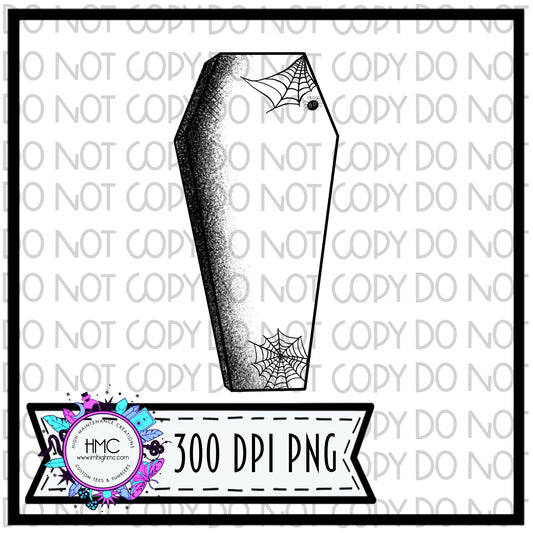 Coffin  | 300 DPI | Transparent PNG | Clipart |