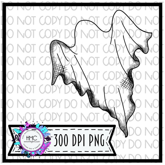 Ghost 3 | 300 DPI | Transparent PNG | Clipart |