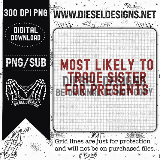 Trade Sister | 300 DPI | PNG |