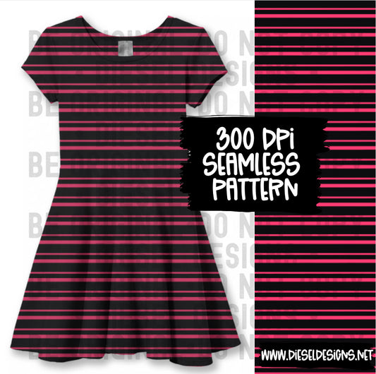 Dark Pink Stripes Seamless   | 300 DPI | 12" x 12" | Seamless File