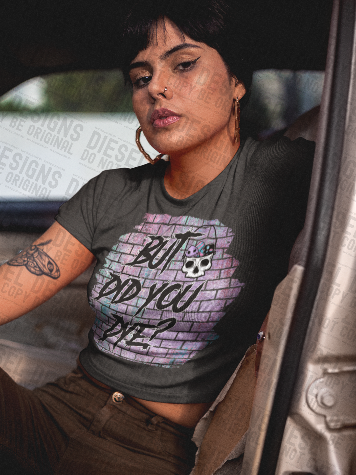 But did you die | 300 DPI | Transparent PNG