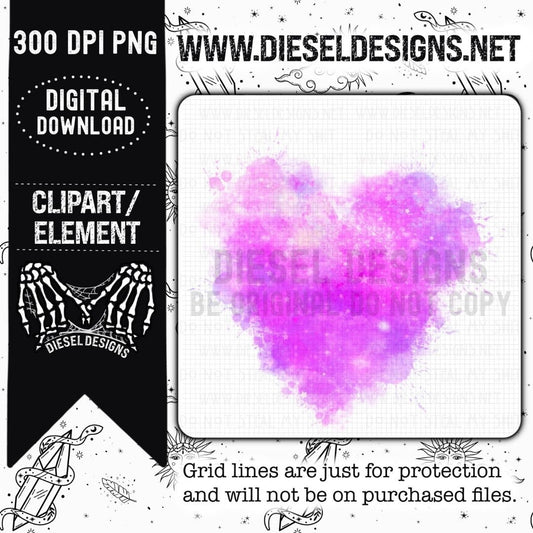 Heart Background | 300 DPI | Transparent PNG | Clipart |