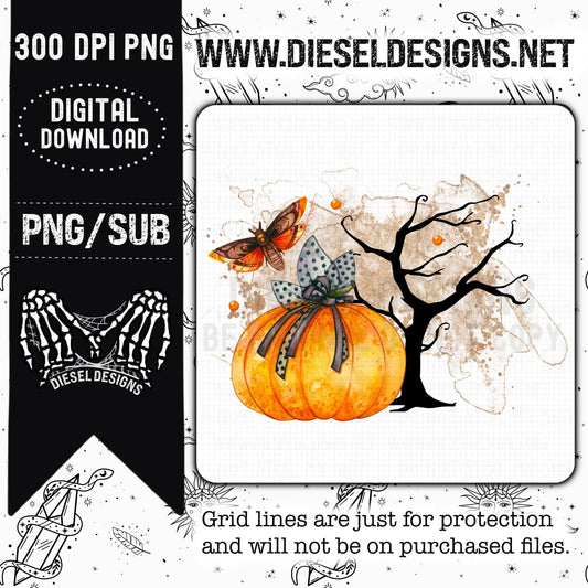 Fall Scene | 300 DPI | Transparent PNG |