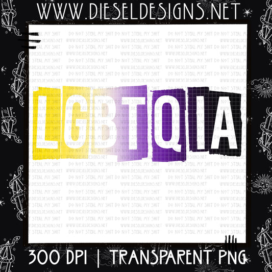 Non Binary LGBTQIA | 300 DPI | PNG |