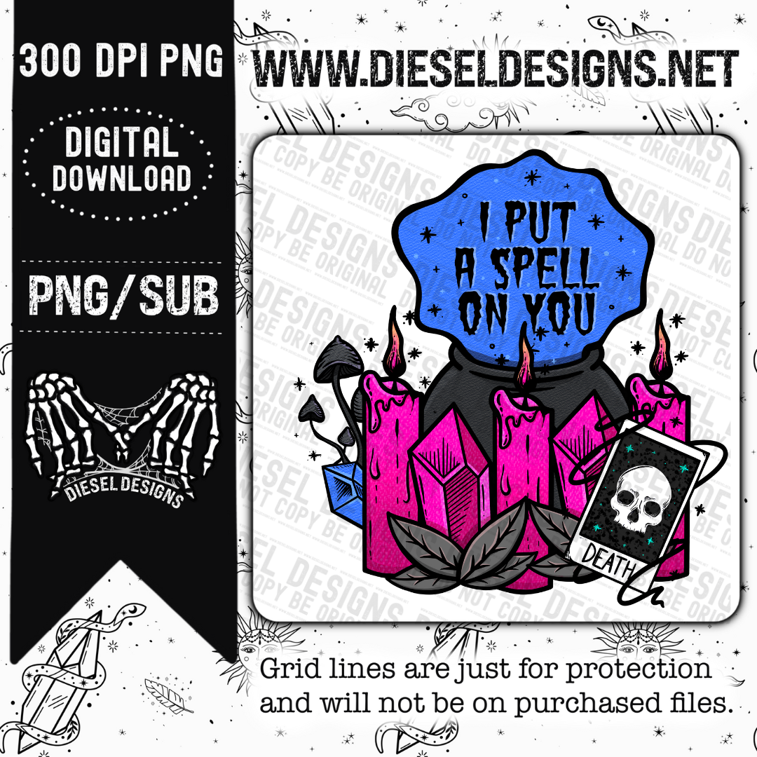 Put a spell | 300 DPI | Transparent PNG