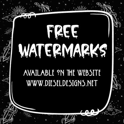 Spooky Christmas Collab - Diesel Designs Only | 300 DPI | PNG | Seamless | Tumbler Wraps
