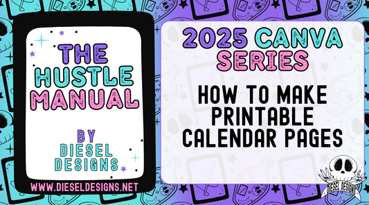 How to Make Printable Calendar Pages