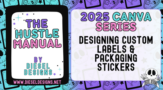 Designing Custom Labels & Packaging Stickers in Canva (No Experience Needed!)