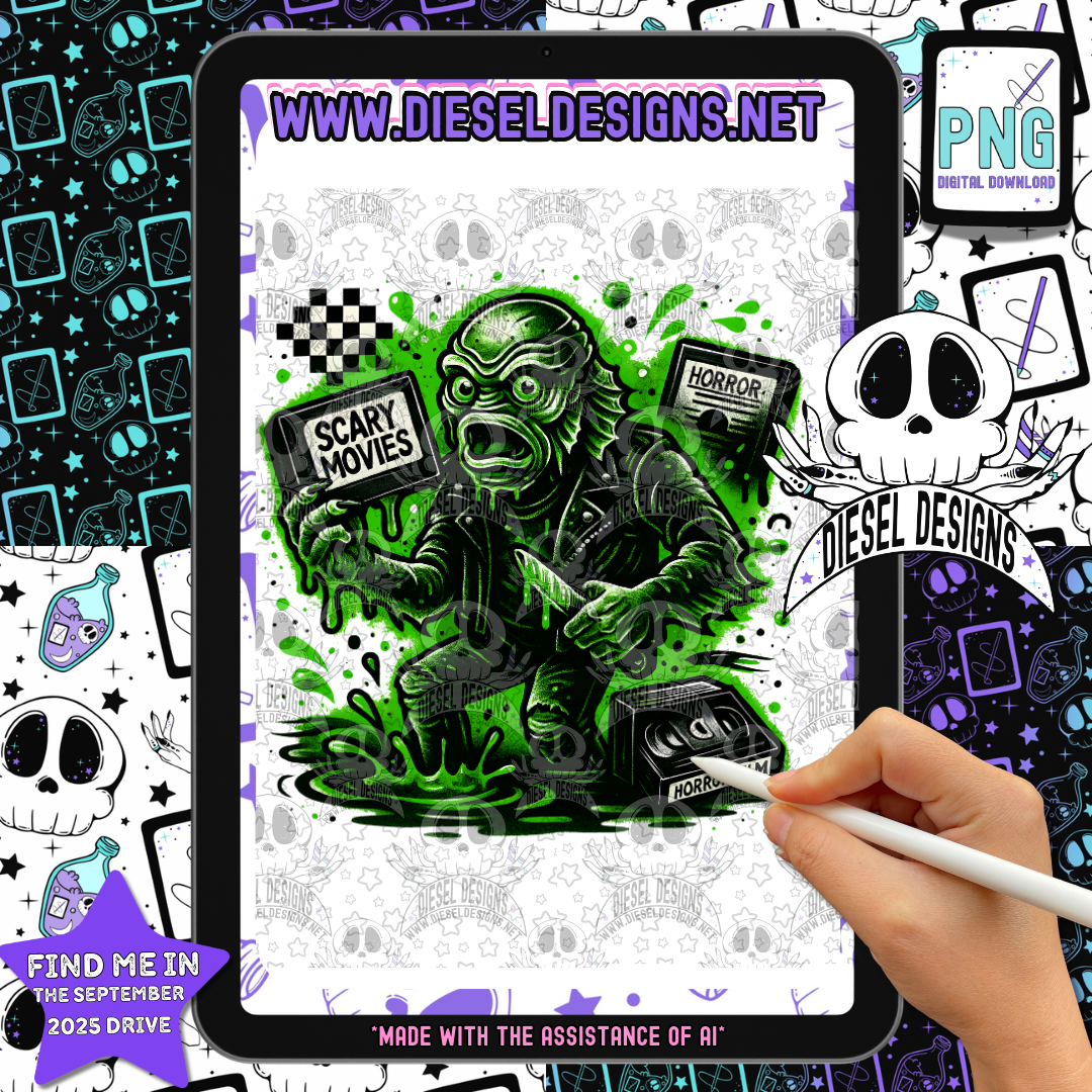 Swamp Thing PNG  | 300 DPI | Transparent PNG | Digital File Only