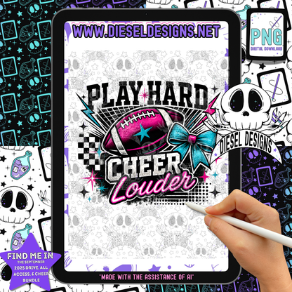 Cheerleader Bundle  | 300 DPI | Transparent PNG | Digital File Only | Bundle