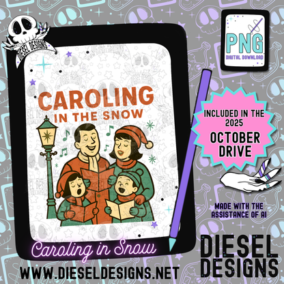 Retro Christmas PNG Bundle  | 300 DPI | Transparent PNG | Digital File Only | Bundle