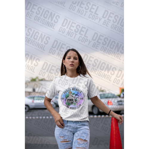 Bad Moms Club - Alcohol & Maryjane | 300 DPI | Transparent PNG