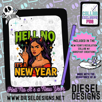 New Year Resolutions Bundle | 300 DPI | PNG | Bundles | Digital File Only