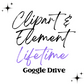 Clipart & Element Drive - Lifetime | 300 DPI | Transparent PNG | Clipart