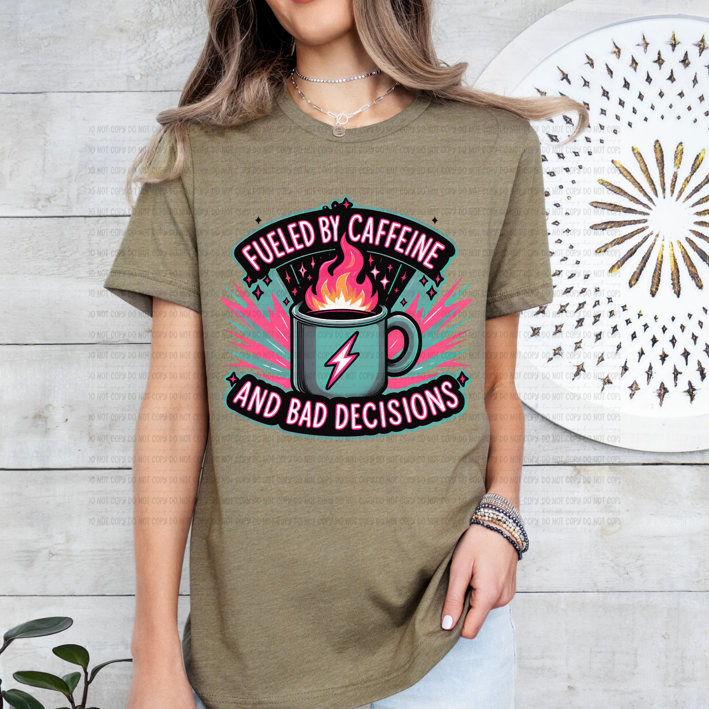 The Caffeinated Collab With RevelYou Designs | 300 DPI | PNG | Collab | Digital File Only