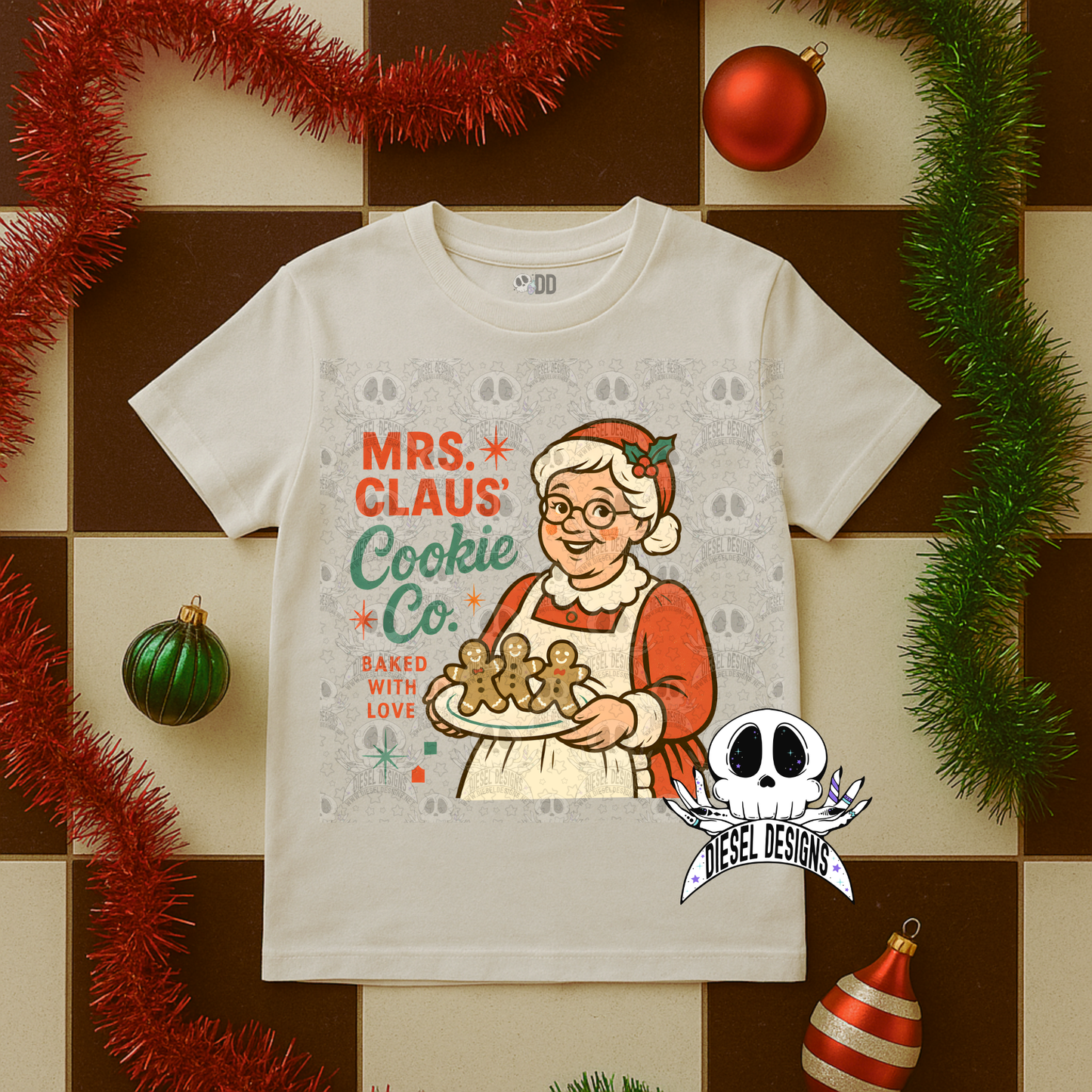 Retro Christmas PNG Bundle  | 300 DPI | Transparent PNG | Digital File Only | Bundle