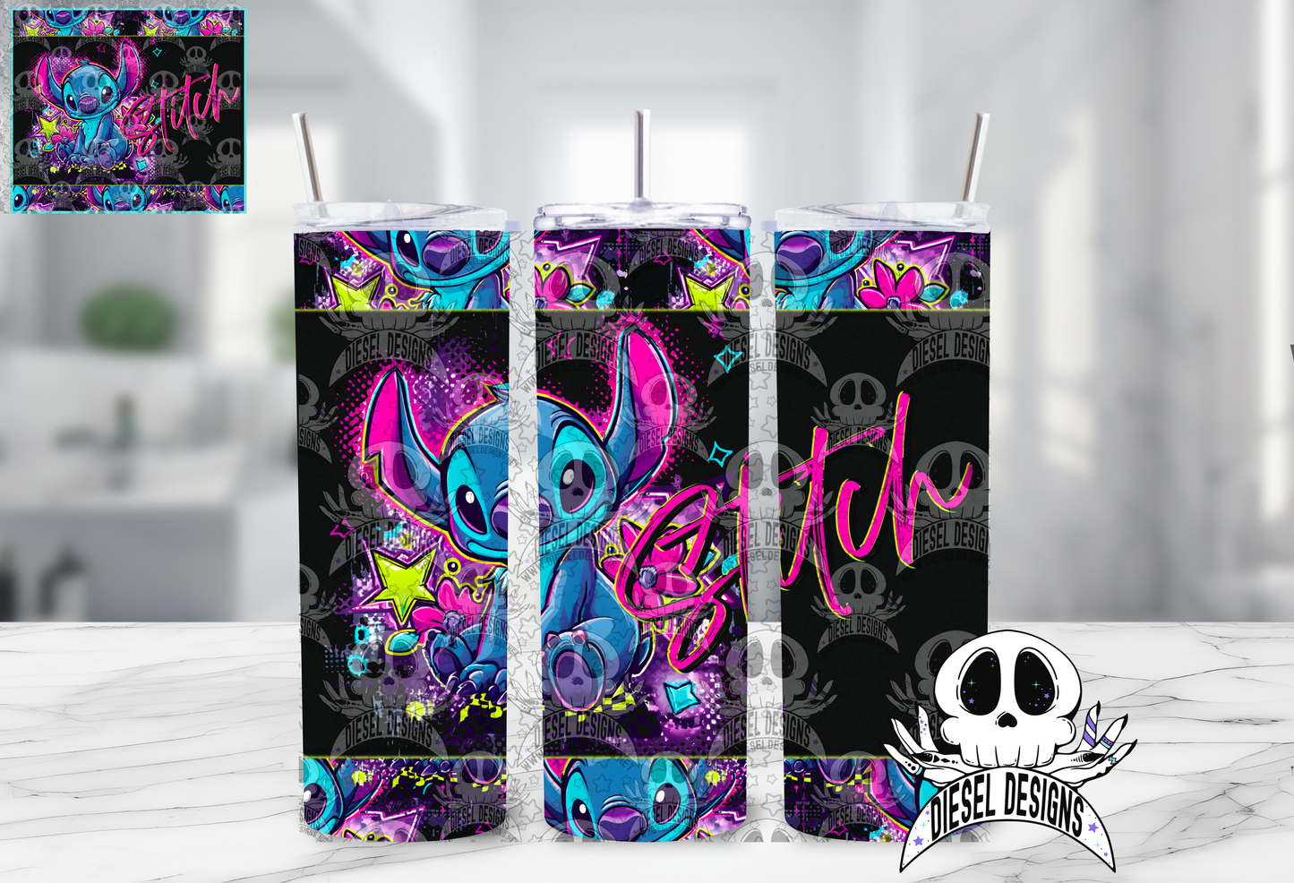 Blue Monster Cheer Fundraiser For Addie Tumbler Wrap Pack