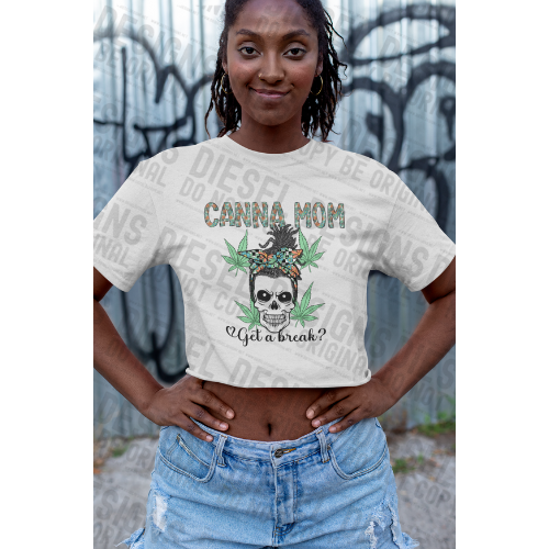 Canna Mom Dreads | 300 DPI | Transparent PNG