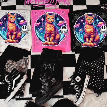 Galaxy Cat V2 PNG  | 300 DPI | Transparent PNG | Digital File Only