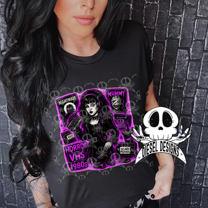 1980s Horror PNG  | 300 DPI | Transparent PNG | Digital File Only