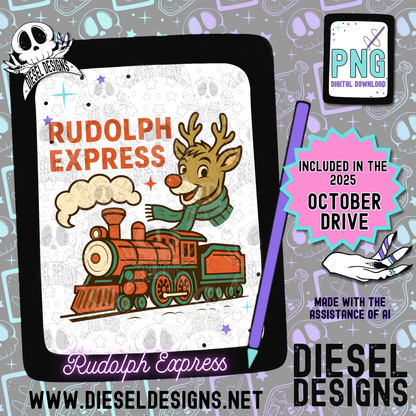 Retro Christmas PNG Bundle  | 300 DPI | Transparent PNG | Digital File Only | Bundle