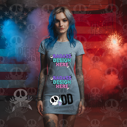 Star Spangled Dresses Mock Up Bundle | AI Assisted Mock UP | PNG | Bundle