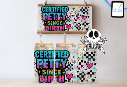 Certified Petty LIBBY WRAP | 300 DPI PNG | 16 oz Libby Wrap | Digital File Only