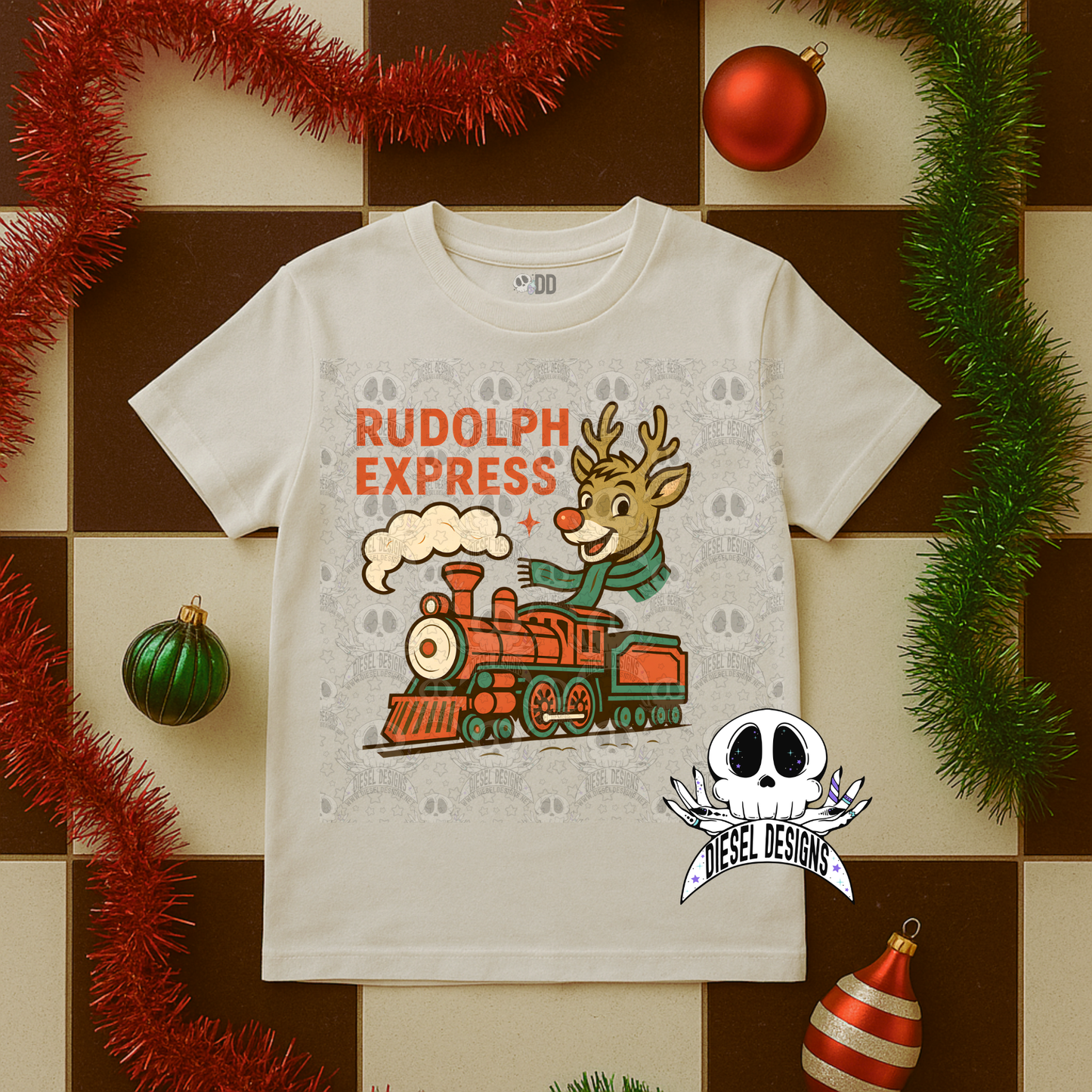 Retro Christmas PNG Bundle  | 300 DPI | Transparent PNG | Digital File Only | Bundle