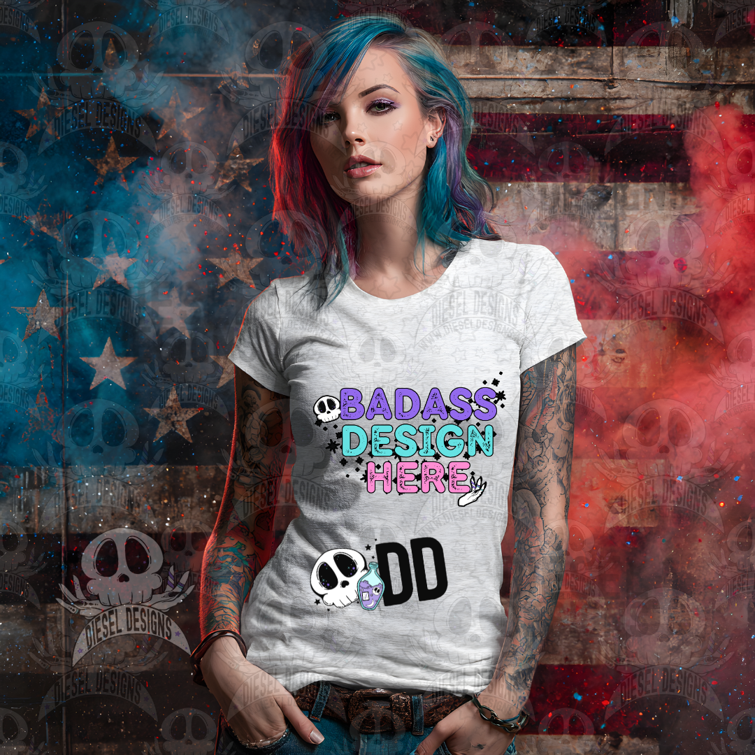 Star Spangled Tshirt Mock Up Bundle | AI Assisted Mock UP | PNG | Bundle