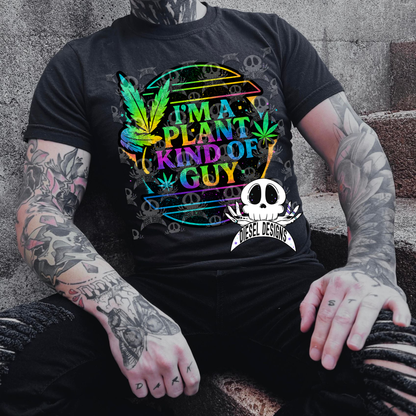 Plant Kinda Guy PNG  | 300 DPI | Transparent PNG | Digital File Only