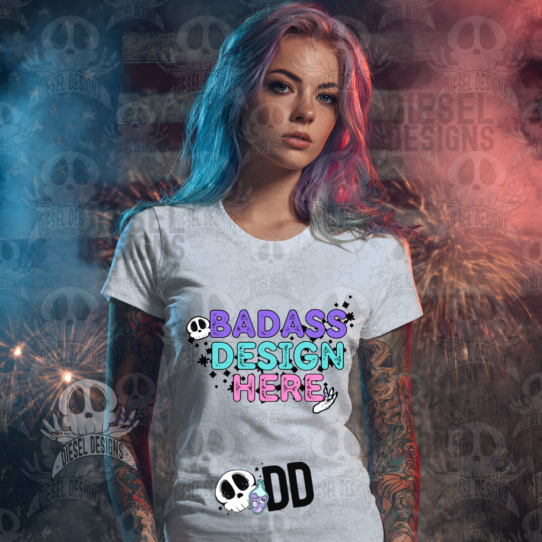 Star Spangled Tshirt Mock Up Bundle | AI Assisted Mock UP | PNG | Bundle