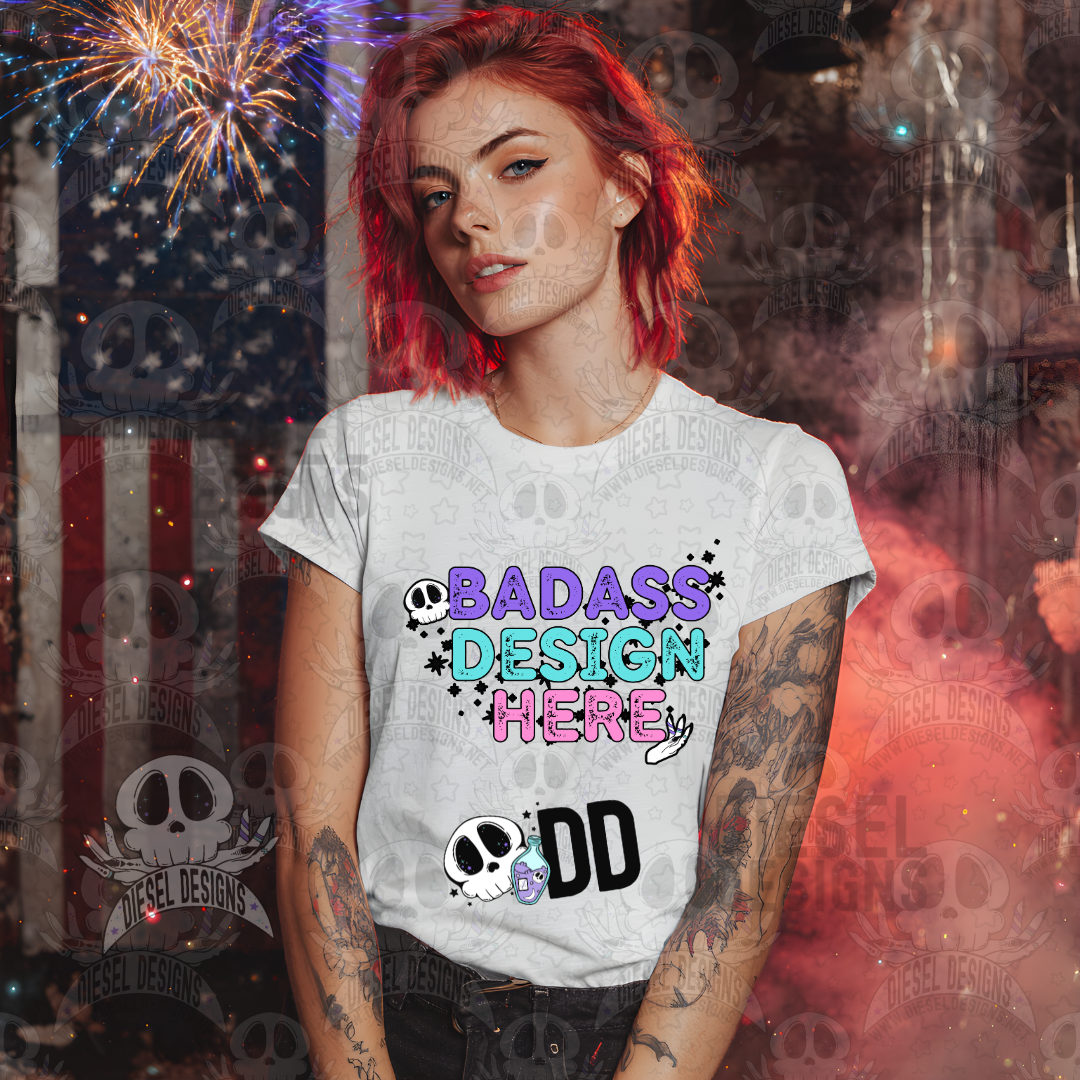 Star Spangled Tshirt Mock Up Bundle | AI Assisted Mock UP | PNG | Bundle